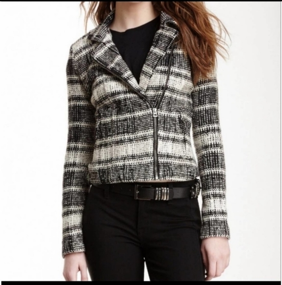 ☘ Lucky Brand tweed jacket - Picture 1 of 9